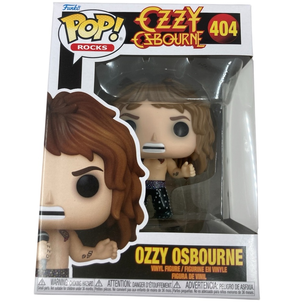 Ozzy Osbourne Funko Pop! Rocks (1989)  - Collectible Vinyl Figure #404 NEW